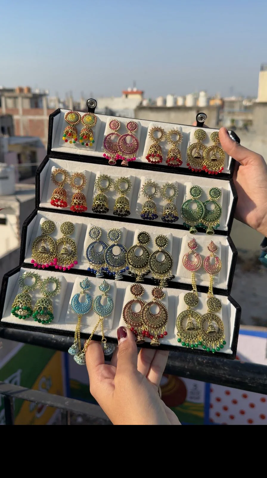 16 Colorful Jhumka Box - Image 2