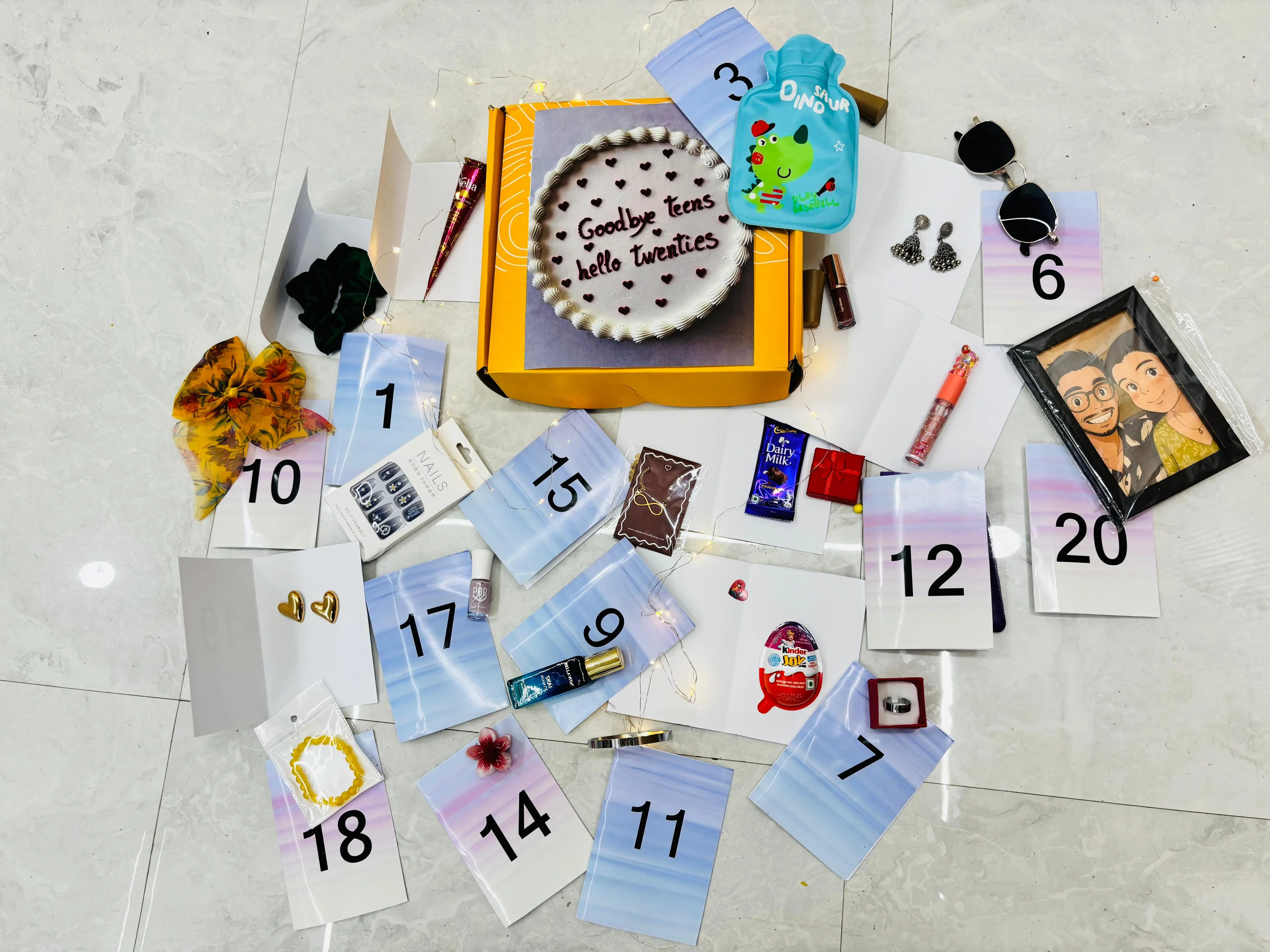 20 Age Birthday Gift Hamper for Her😍 - Image 7