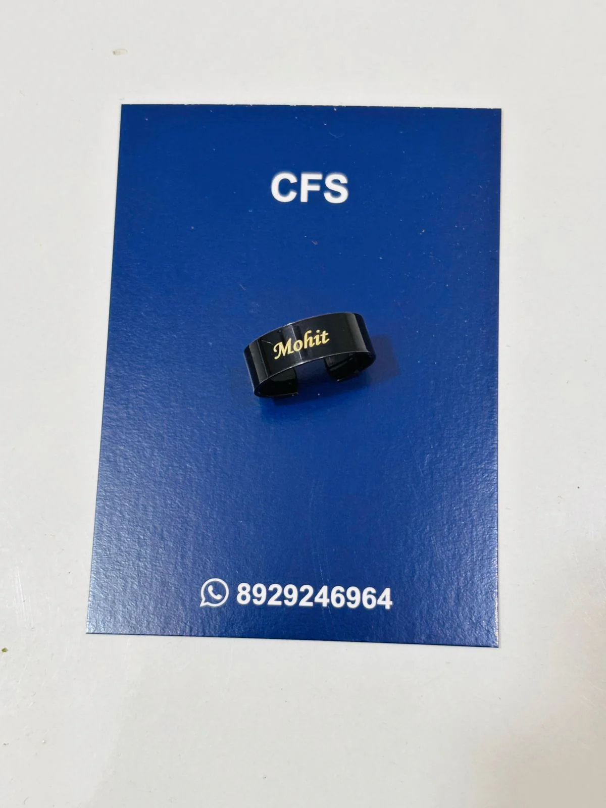 Adjustable Name RIng - Image 4