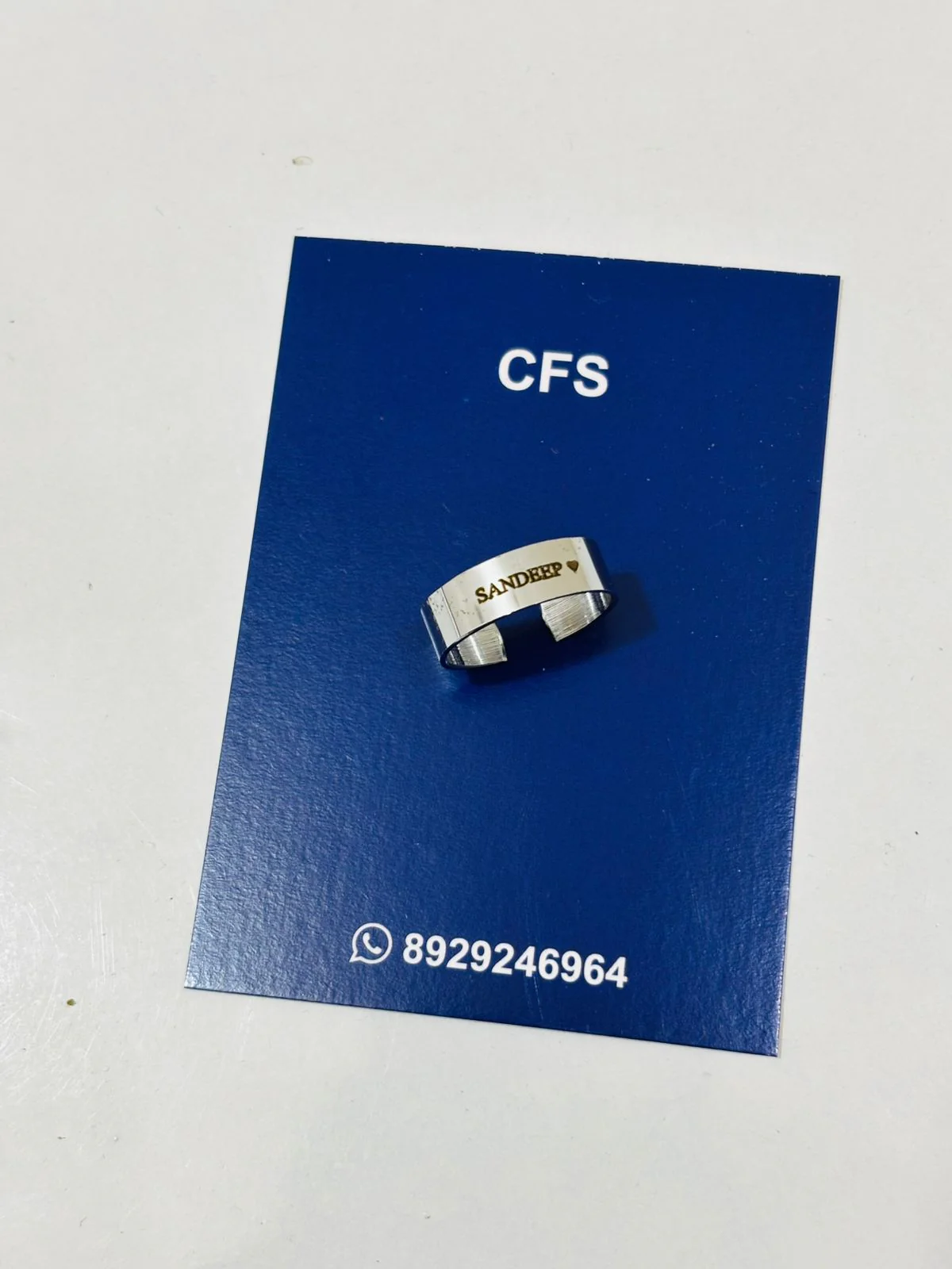 Adjustable Name RIng - Image 5