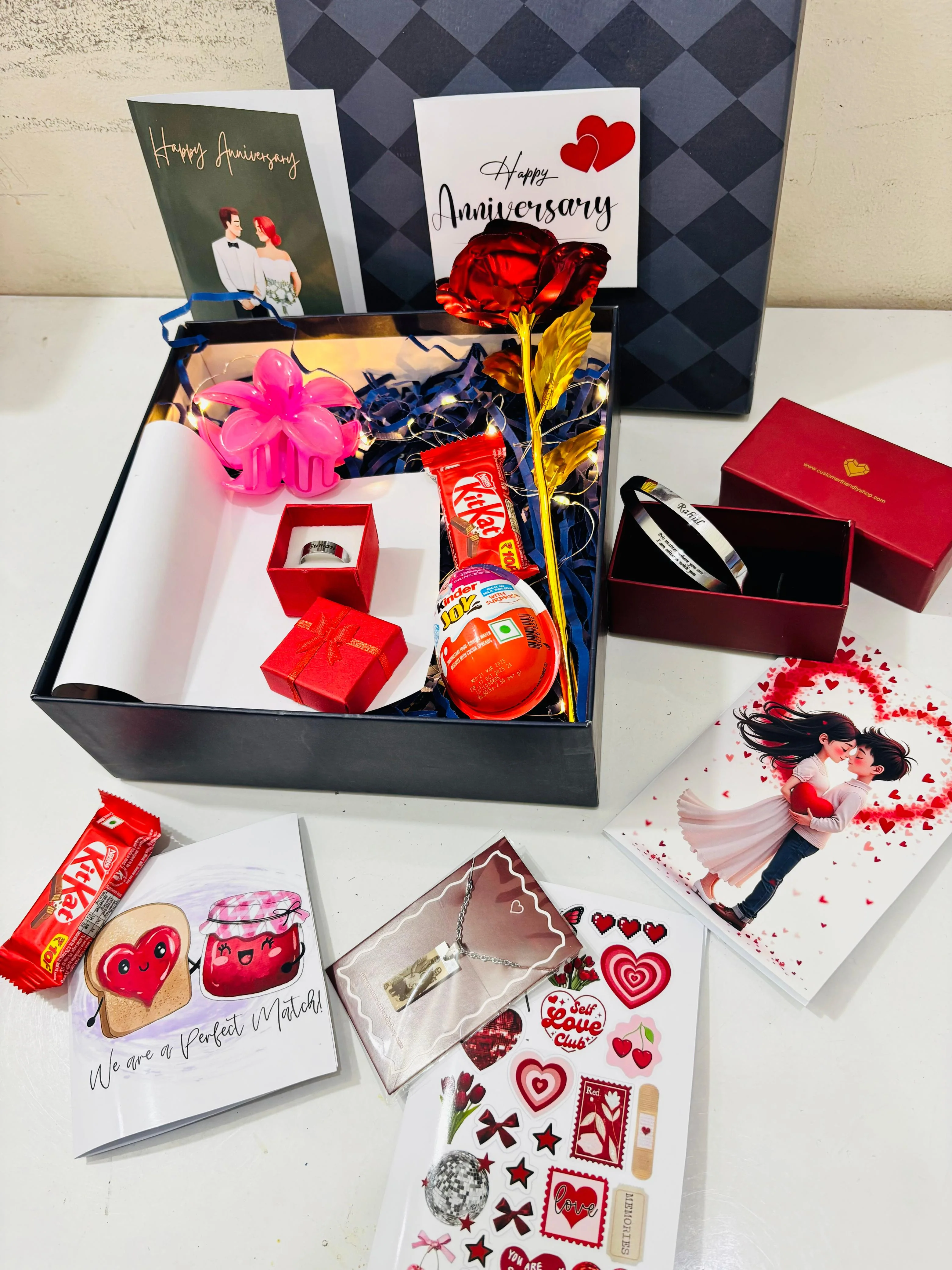 Anniversary Hamper For Girls(Trendy) - Image 3