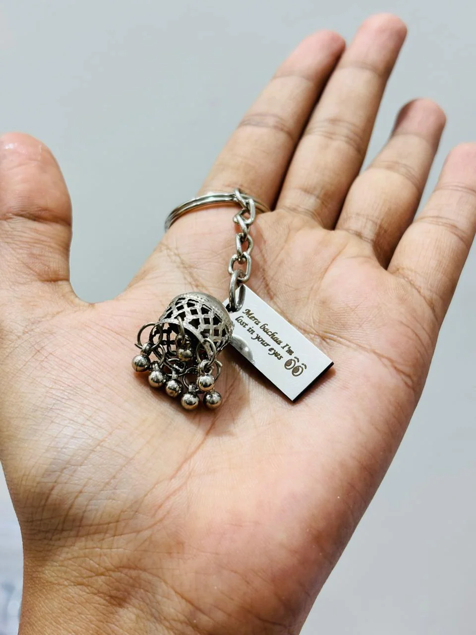 Customized Jhumka Keychain - Image 2