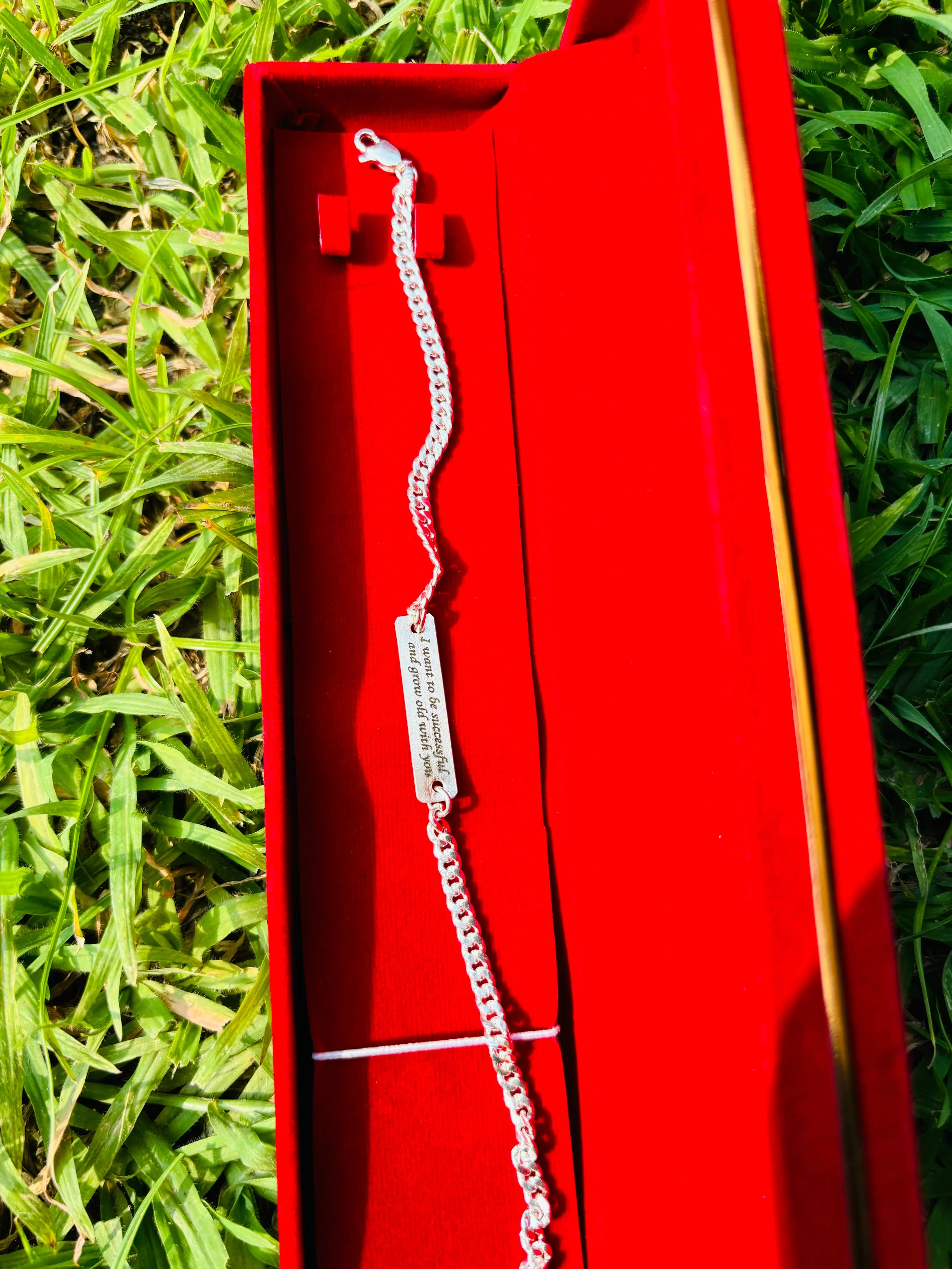 Personalised Original Silver(Chandi) Eye Bracelet - Image 3