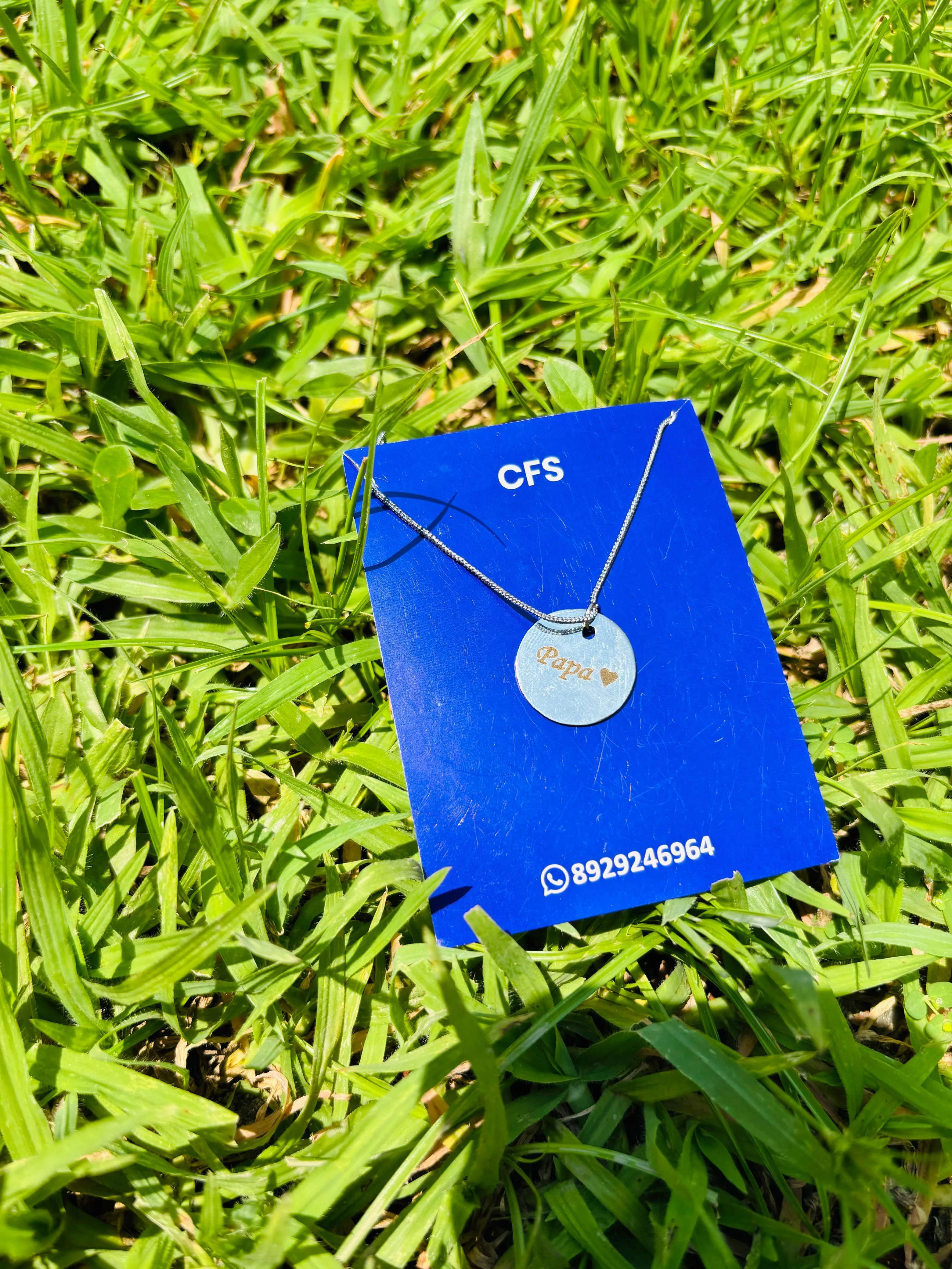 Personalized Coin Necklace - Image 3