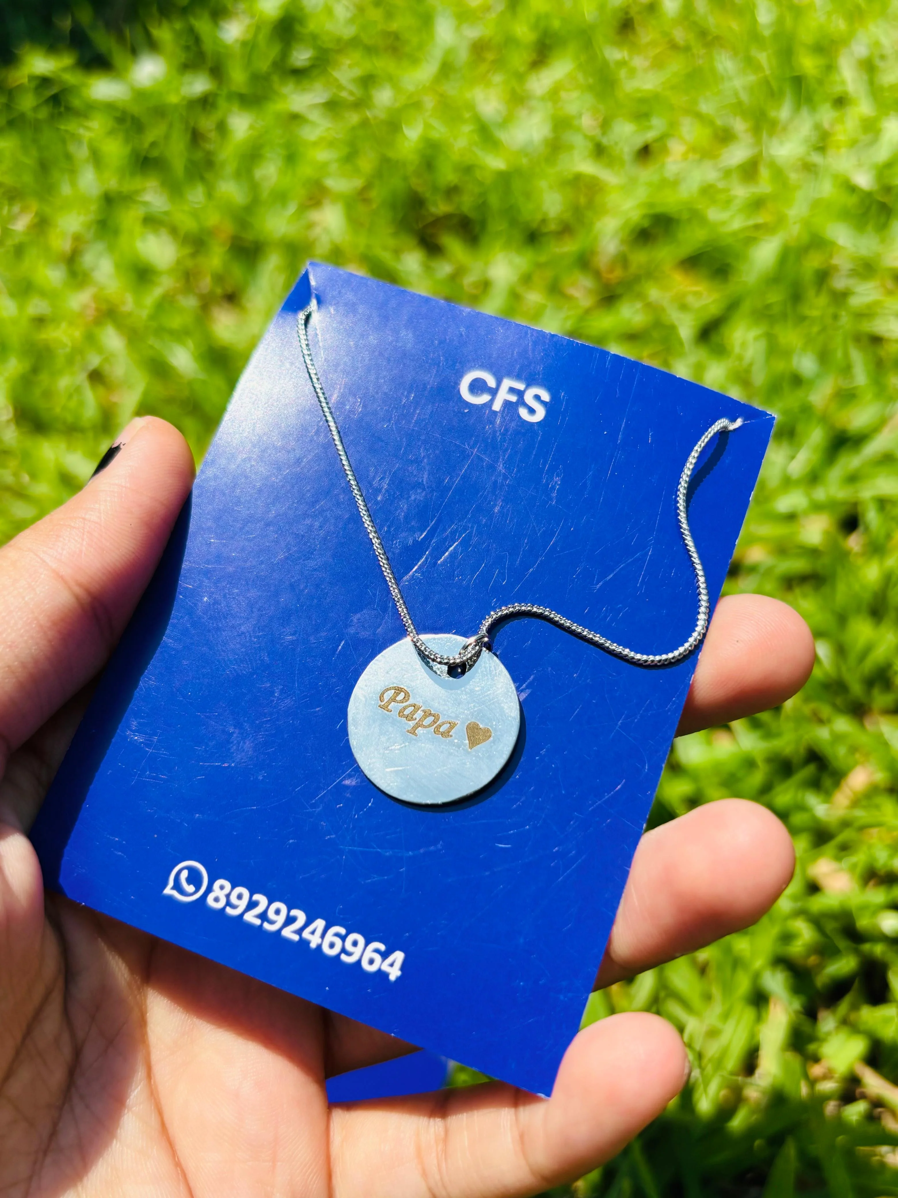 Personalized Coin Necklace - Image 4