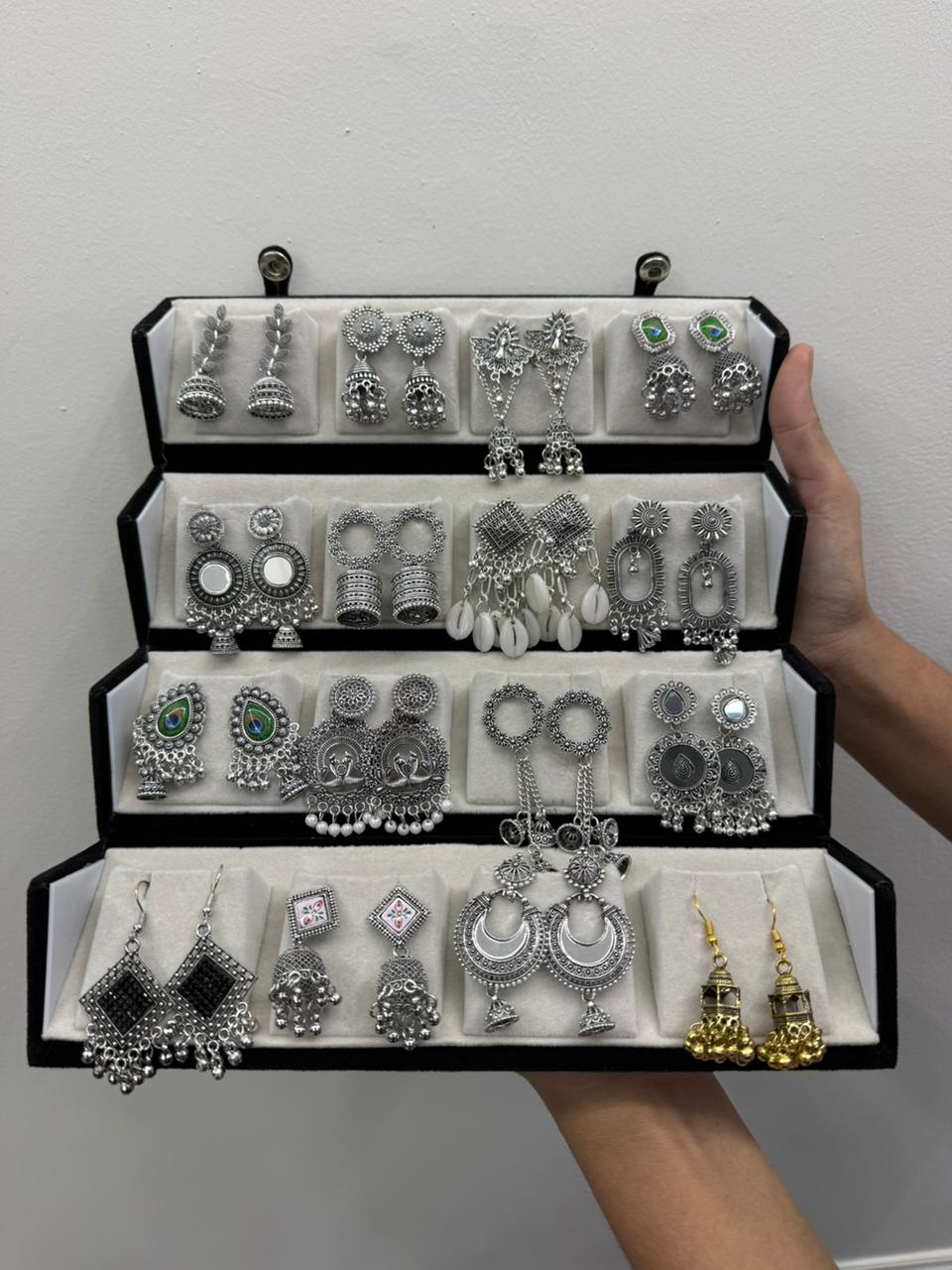 Viral 16 pair Jhumka with Box 🎁 - Image 3